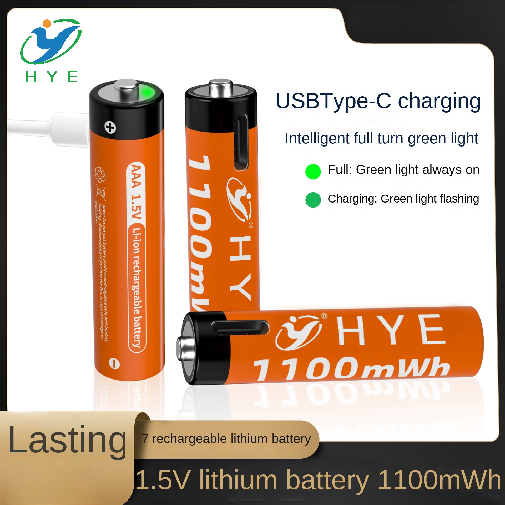 Ditch Disposable Batteries Forever with HYEs USB Rechargeable Lithium Batteries